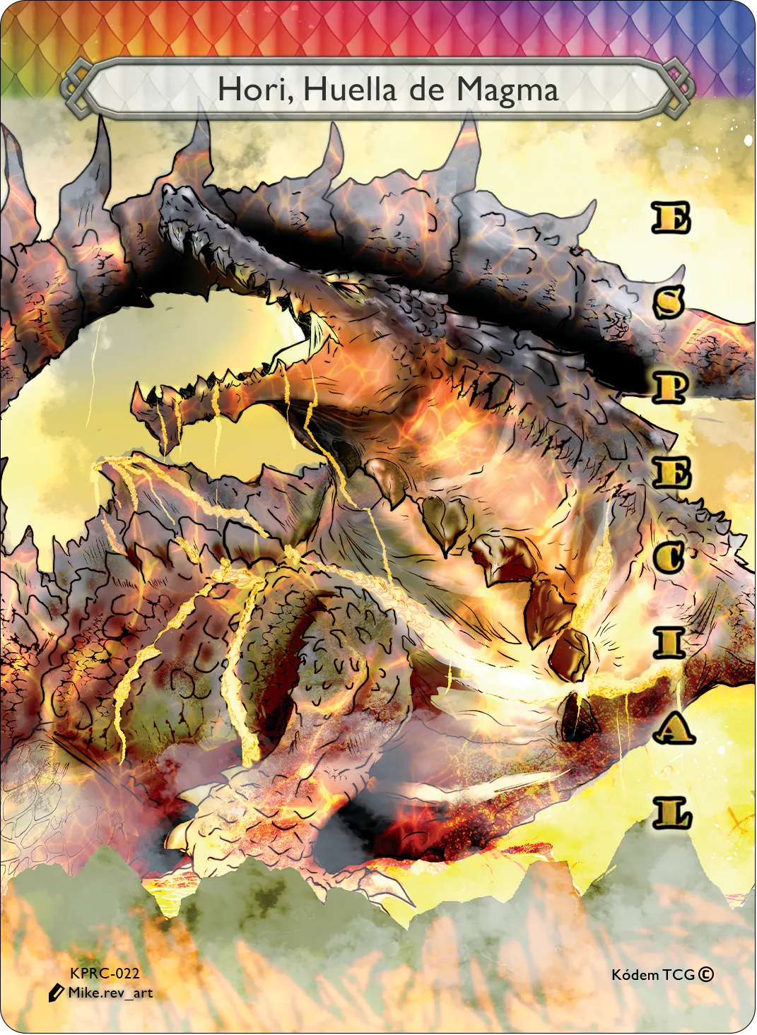 Hori, Huella de Magma 「KPRC-022」「ES」