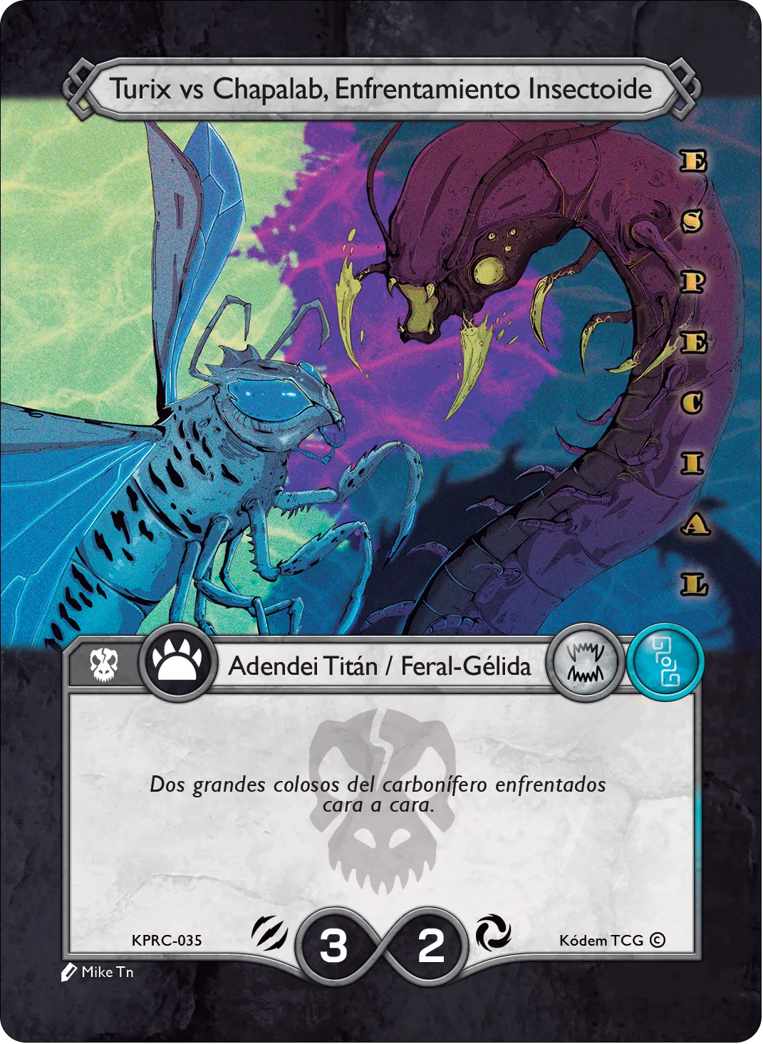 Turix vs Chapalab, Enfrentamiento Insectoide 「KPRC-035」「ES」