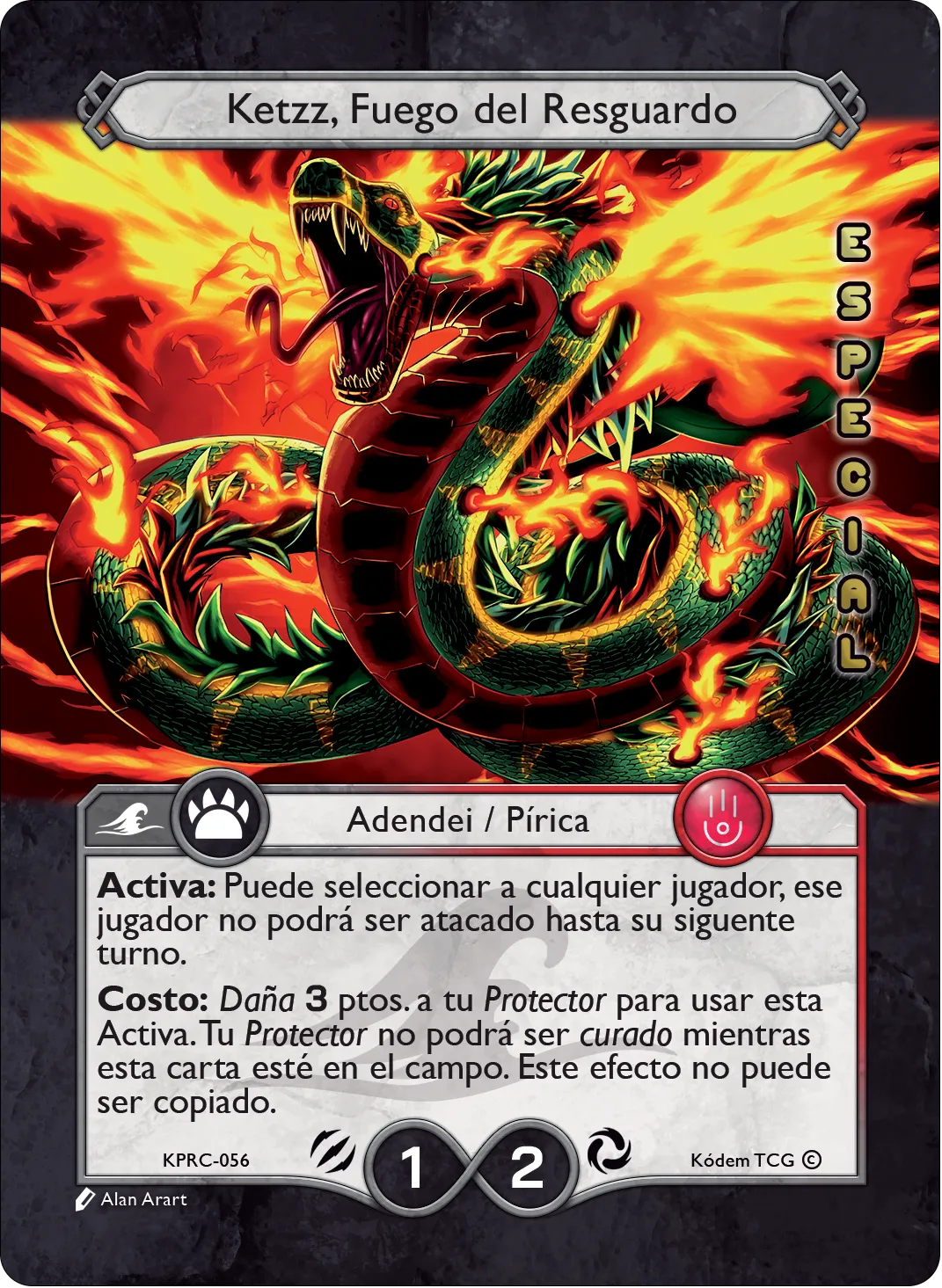 Ketzz, Fuego del Resguardo 「KPRC-056」「ES」