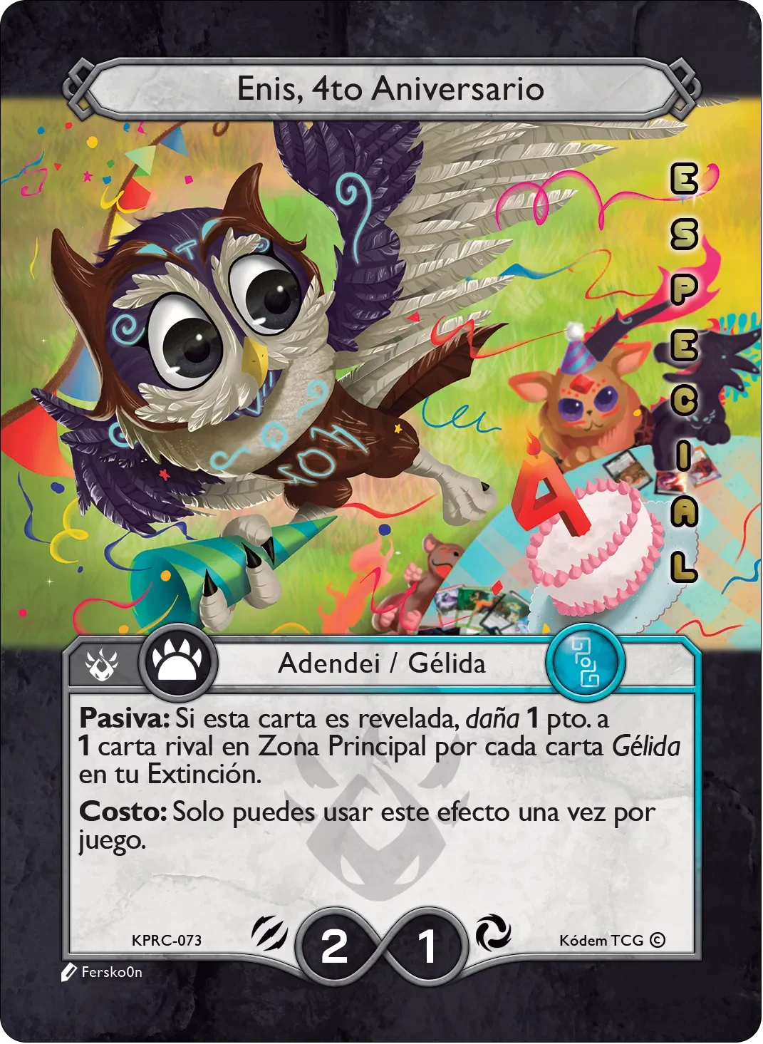 Enis, 4to Aniversario 「KPRC-073」「ES」