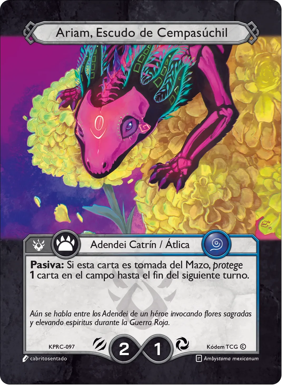 Ariam, Escudo de Cempasuchil 「KPRC-097」「ES」