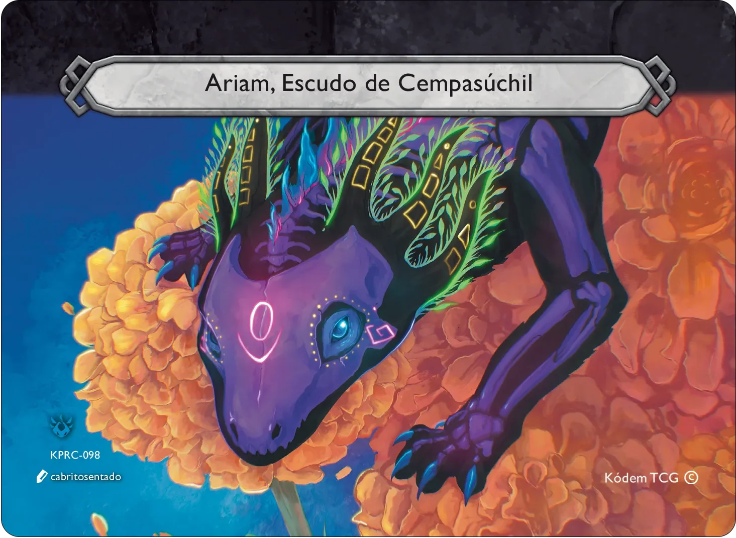 Ariam, Escudo de Cempasuchil 「KPRC-098」「ES」