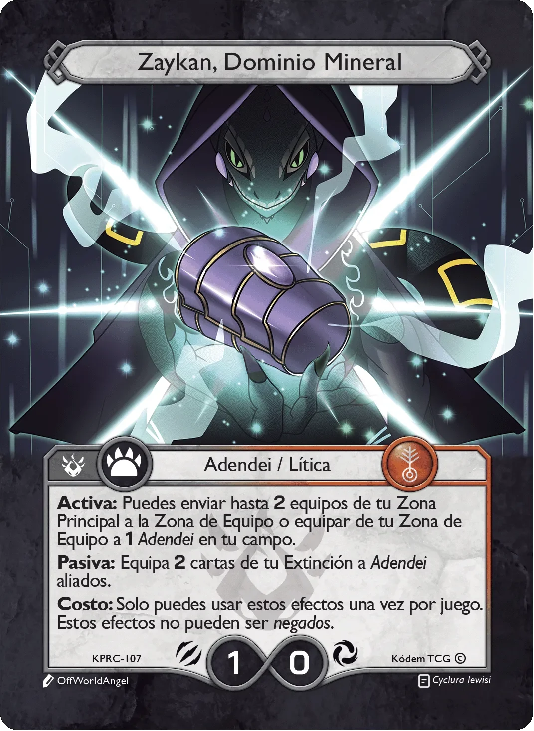 Zaykan, Dominio Mineral 「KPRC-107」「ES」