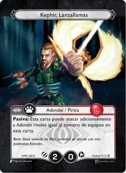 Kephir, Lanzallamas — Kodem Promo #KPRC-010 · Kodem TCG