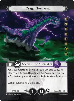Dragel, Tormenta — Kodem Promo #KPRC-012 · Kodem TCG