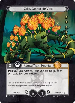 Zilit, Dorso de Vida — Kodem Promo #KPRC-015 · Kodem TCG