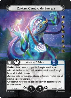 Zaykan, Cambio de Energía 「KPRC-018」「ES」