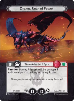 Draxes, Roar of Power 「KPRC-048」「ES」