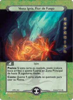 Vesta Ignia, Flor de Fuego 「KPRC-054」「ES」