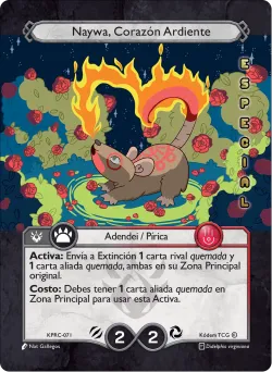 Naywa, Corazón Ardiente 「KPRC-071」「ES」