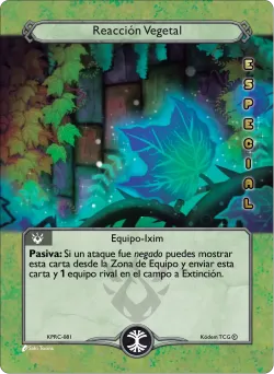 Reacción Vegetal — Kodem Promo #KPRC-081 · Kodem TCG