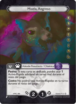 Mixtla, Regreso 「KPRC-086」「ES」