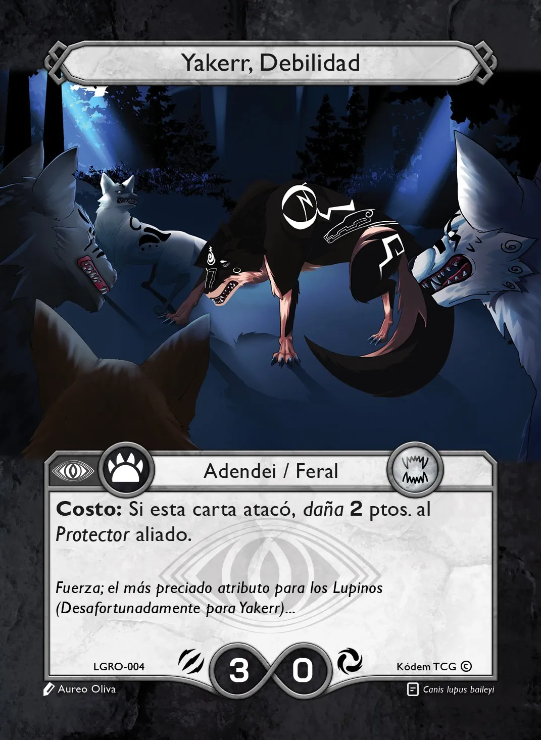 Yakerr, Debilidad 「LGRO-004」「ES」