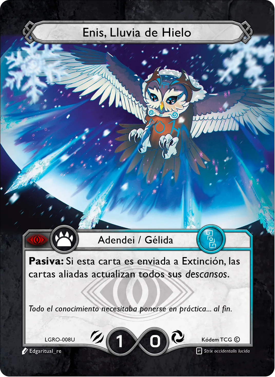 Tekei, Responsabilidad 「LGRO-008U」「ES」