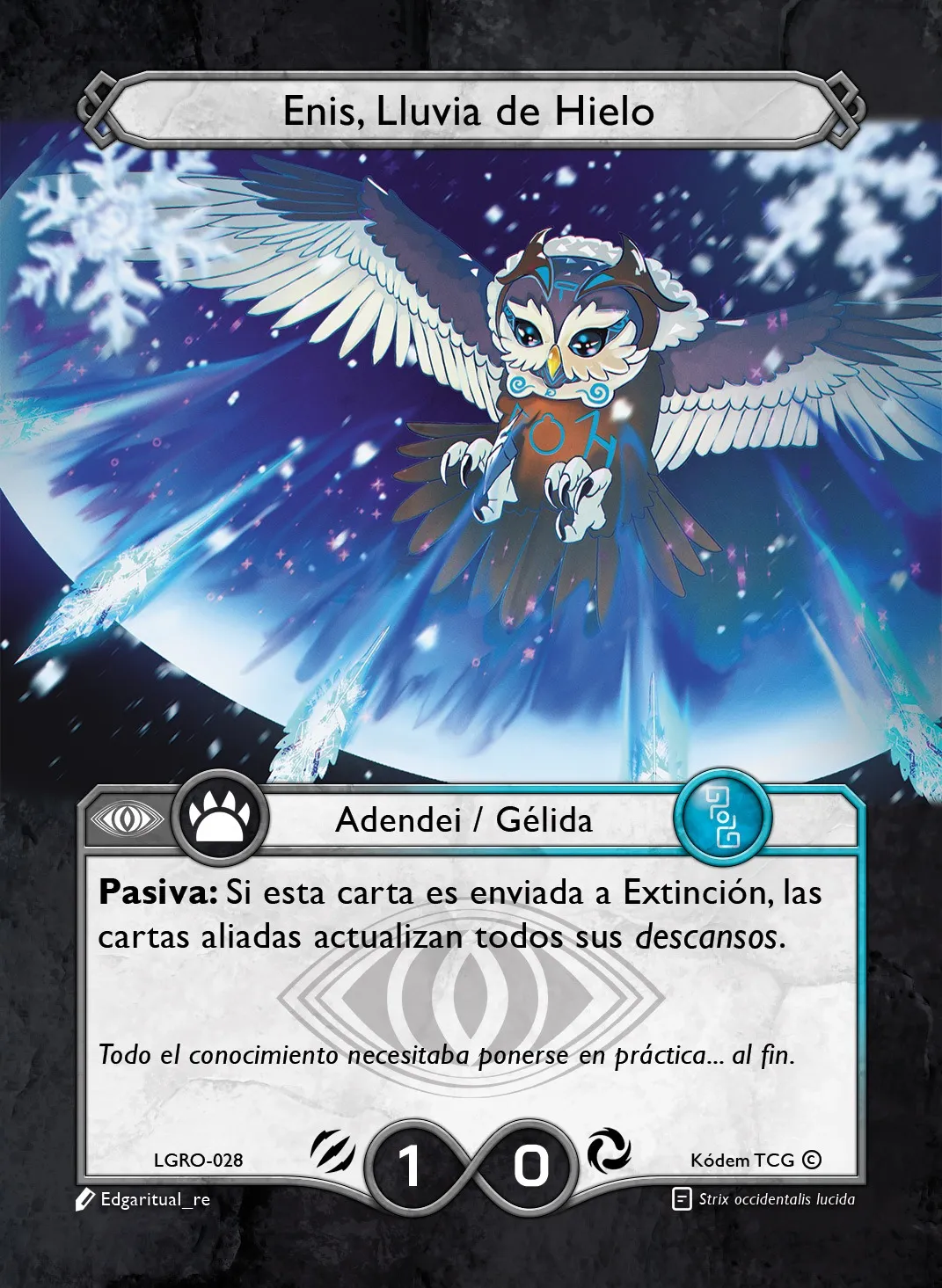 Enis, Lluvia de Hielo 「LGRO-028」「ES」