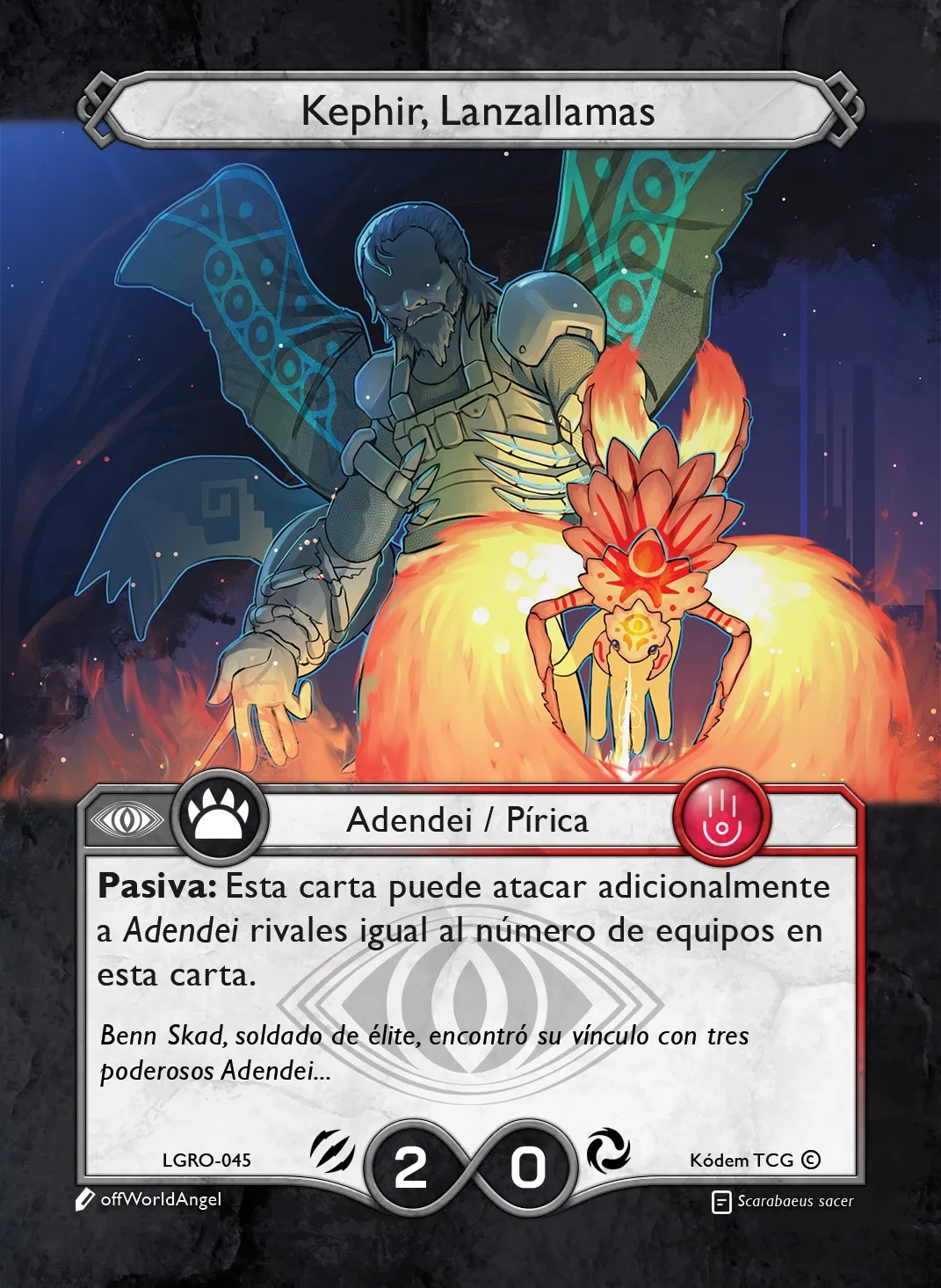 Kephir, Lanzallamas 「LGRO-045」「ES」