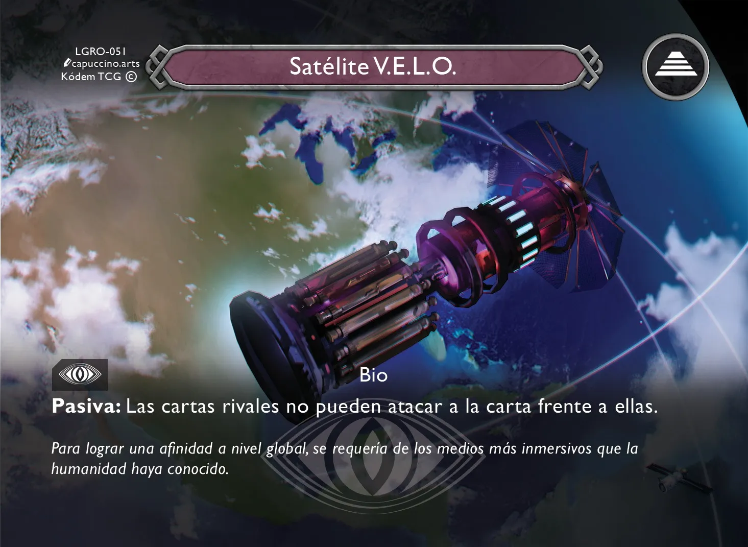 Satélite V.E.L.O. 「LGRO-051」「ES」