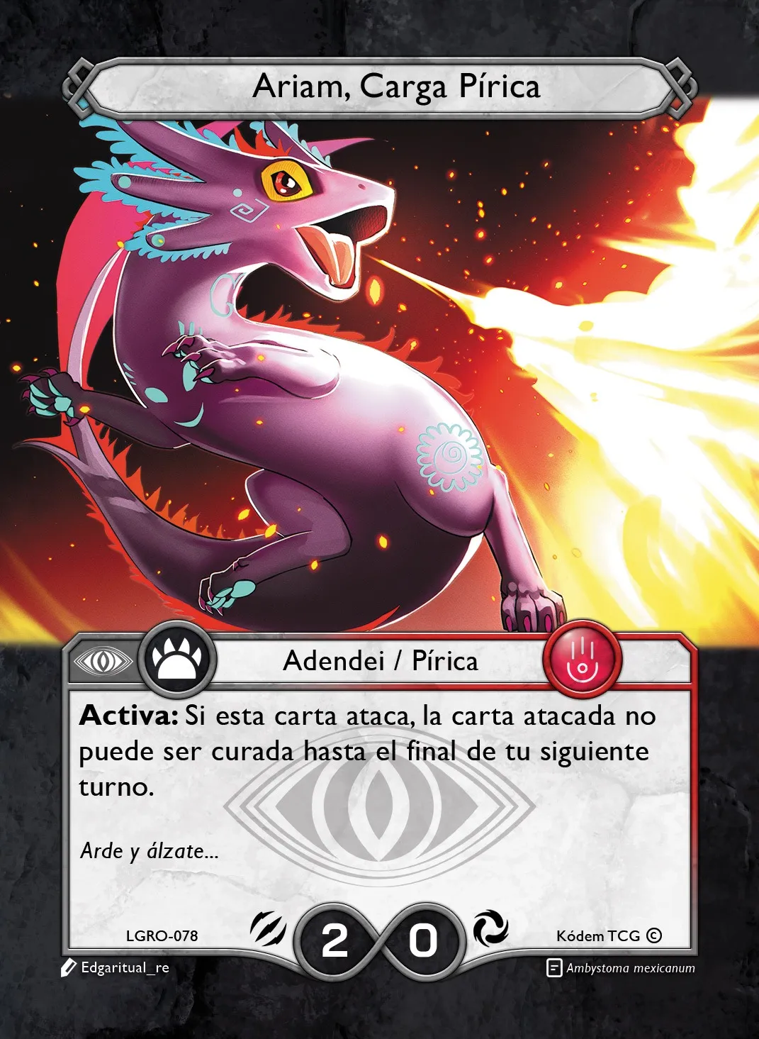 Ariam, Carga Pírica 「LGRO-078」「ES」