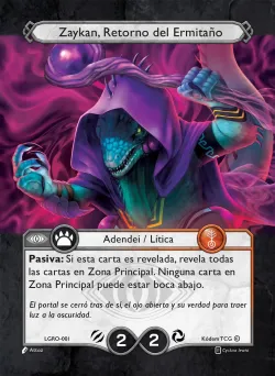 Zaykan, Retorno del Ermitaño 「LGRO-001」「ES」
