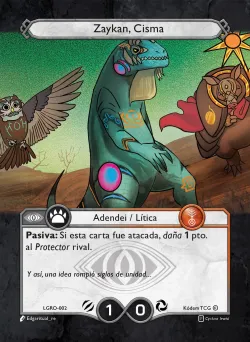 Zaykan, Cisma — La Guerra Roja #LGRO-002 · Kodem TCG