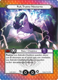 Zaykan, Cisma — La Guerra Roja #LGRO-002U · Kodem TCG