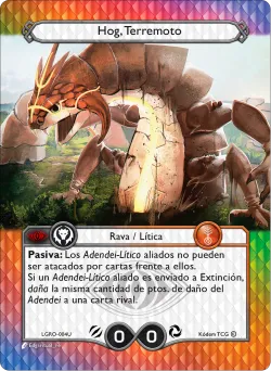 Yakerr, Debilidad — La Guerra Roja #LGRO-004U · Kodem TCG