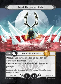 Tekei, Responsabilidad — La Guerra Roja #LGRO-008 · Kodem TCG