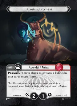 Cretus, Promesa — La Guerra Roja #LGRO-010 · Kodem TCG