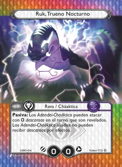Ruk, Trueno Nocturno 「LGRO-016」「ES」