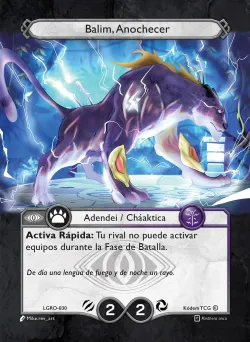 Balim, Anochecer — La Guerra Roja #LGRO-030 · Kodem TCG