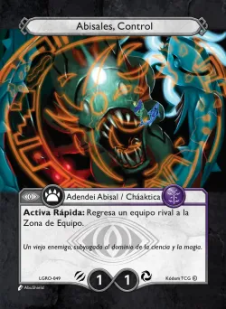 Abisales, Control 「LGRO-049」「ES」