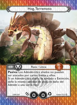 Hog, Terremoto 「LGRO-057」「ES」