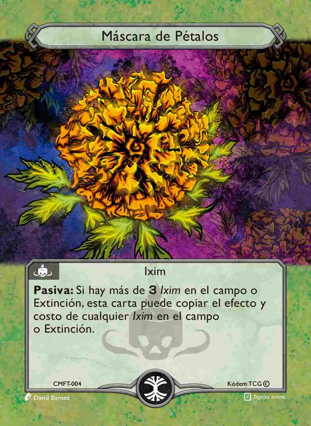 Máscara de Pétalos 「CMFT-004」「ES」