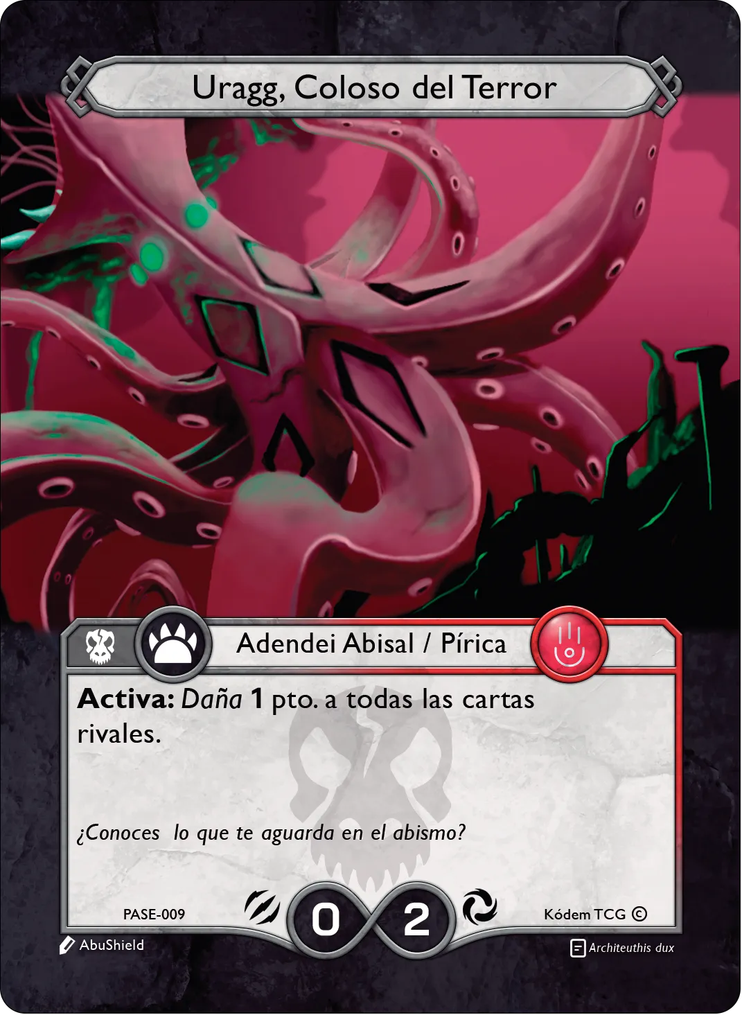 Uragg, Coloso del Terror 「PASE-009」「ES」