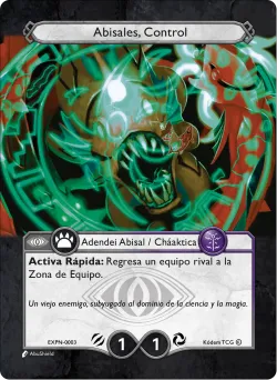Abisales, Control 「EXPN-003」「ES」