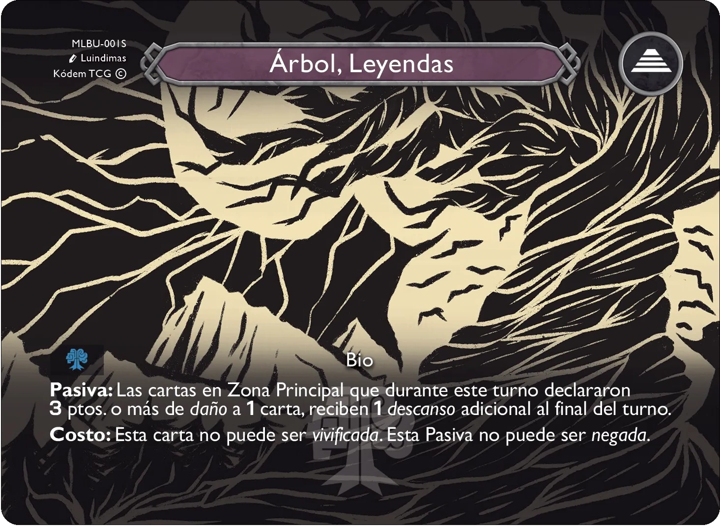 Árbol, Leyendas 「MLBU-001S」「ES」