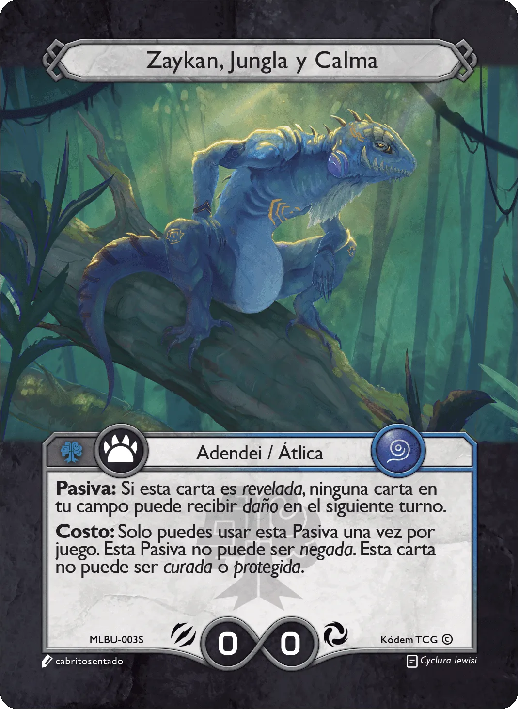 Zaykan, Jungla y Calma 「MLBU-003S」「ES」