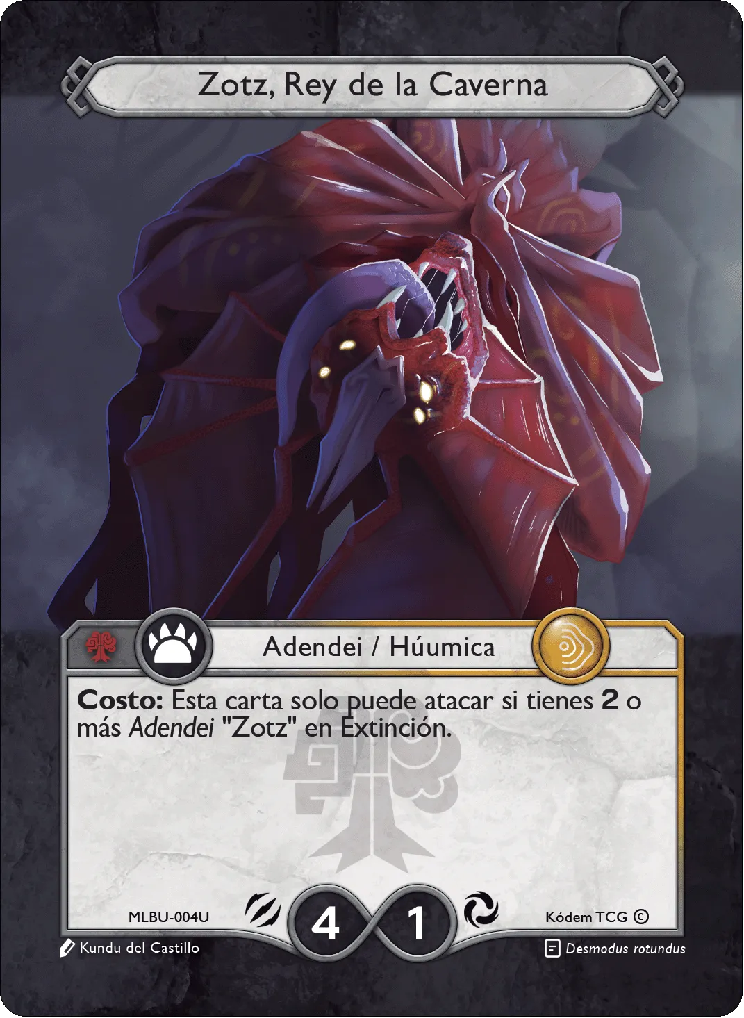 Zotz, Rey de la Caverna 「MLBU-004U」「ES」