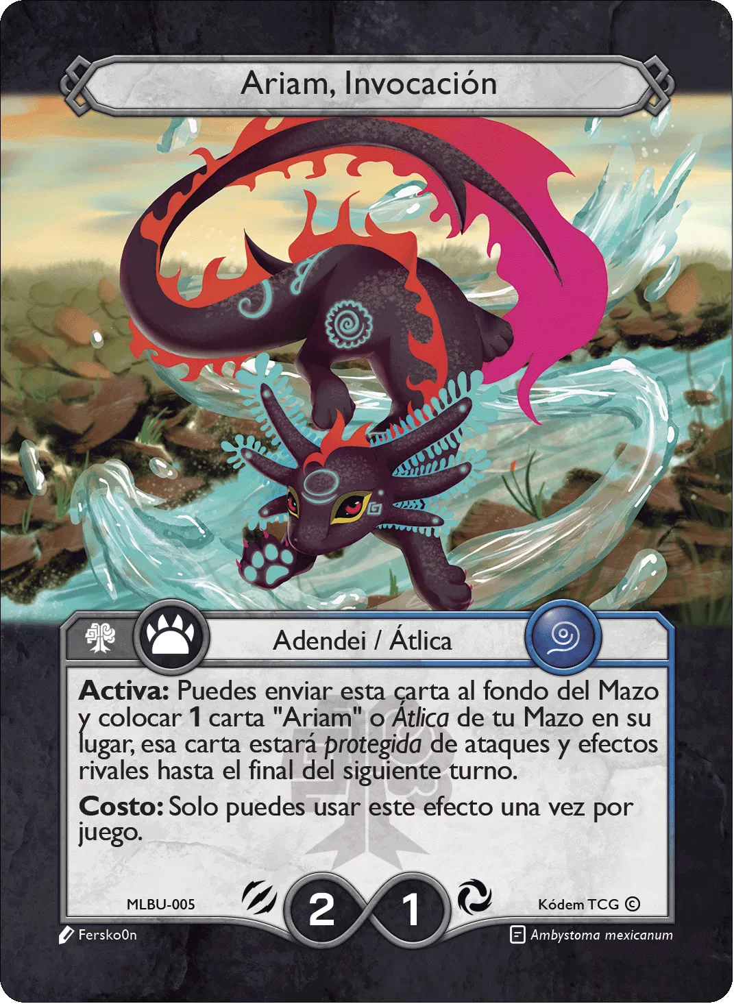 Ariam, Invocación 「MLBU-005」「ES」