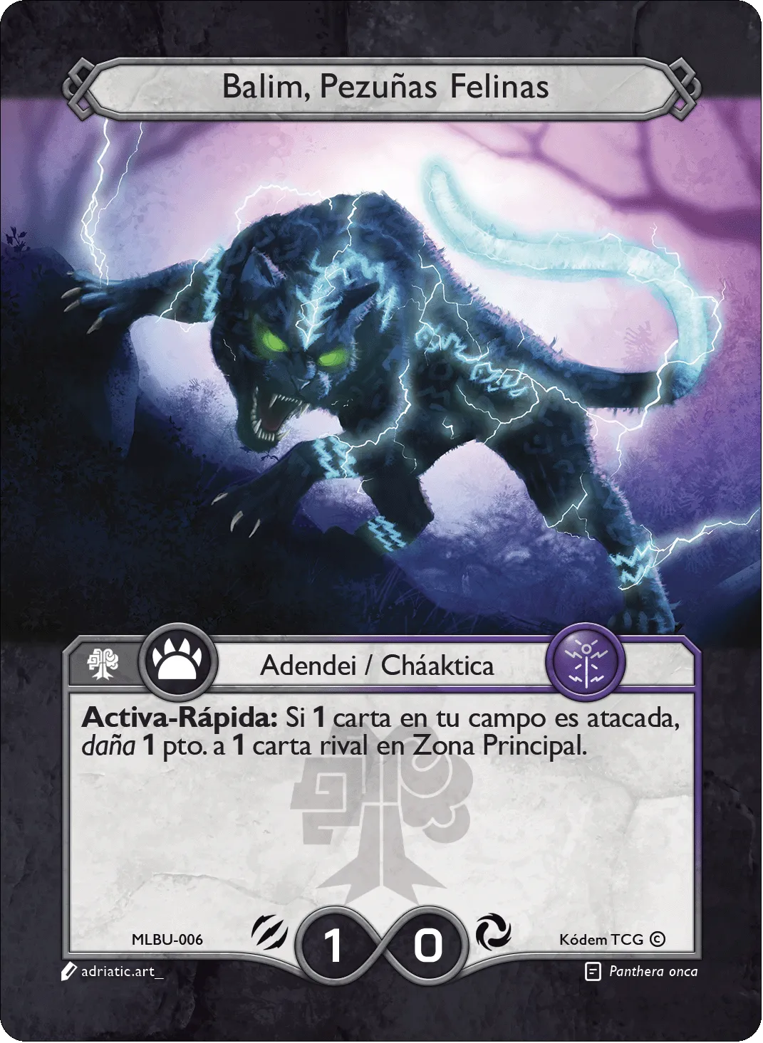 Balim, Pezuñas Felinas 「MLBU-006」「ES」