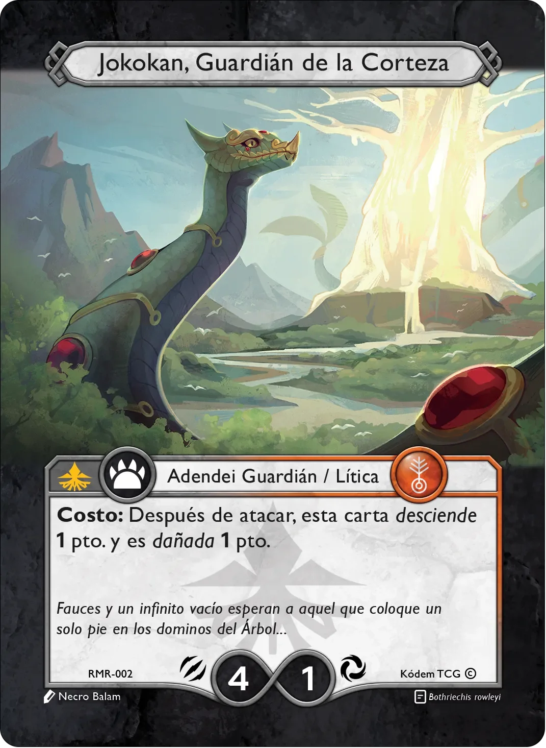 Jokokan, Guardián de la Corteza 「RMR-002」「ES」