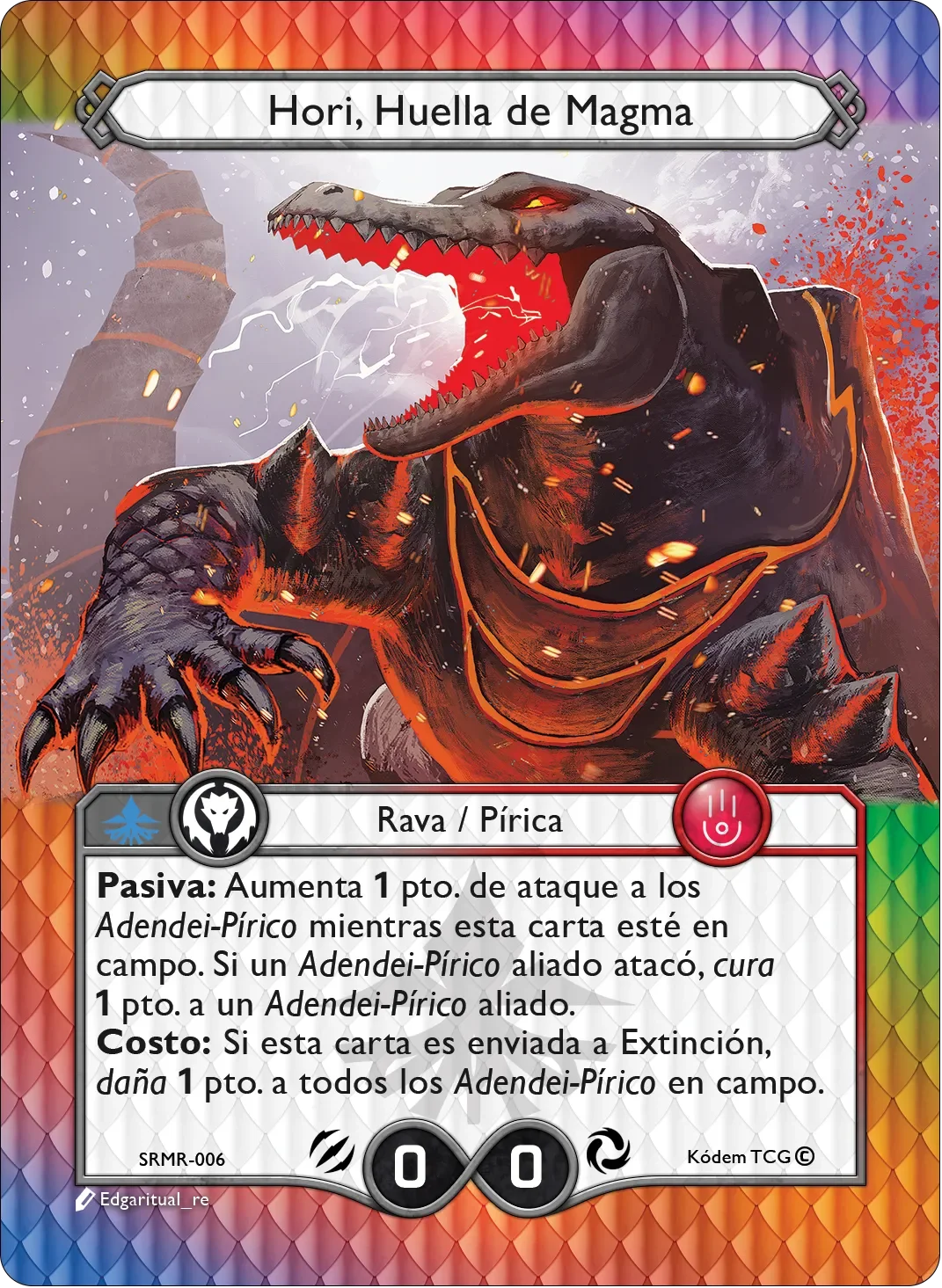 Hori, Huella de Magma 「SRMR-006」「ES」