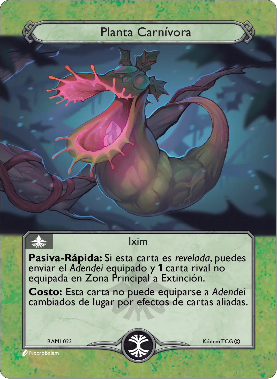 Planta Carnívora 「RAMI-023」「ES」