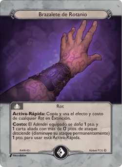 Brazalete de Rotanio 「RAMI-021」「ES」