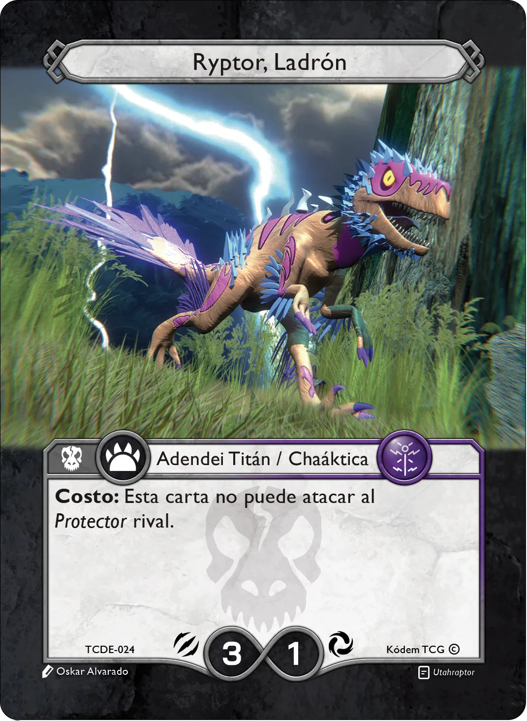Ryptor, Ladrón 「TCDE-024」「ES」
