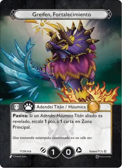 Greifen, Fortalecimiento 「TCDE-016」「ES」
