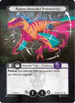 Ryptor, Velocidad Prehistórica 「TCDE-017」「ES」