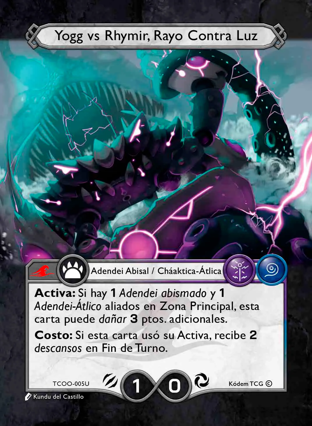 Zinawe, Rey de las Aves 「TCOO-005U」「ES」