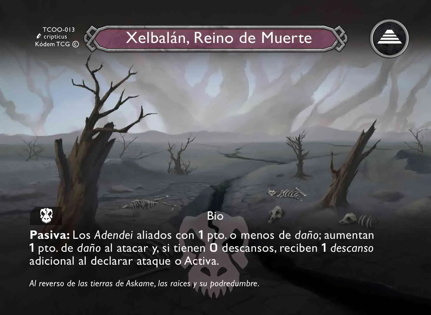 Xelbalán, Reino de Muerte 「TCOO-013」「ES」