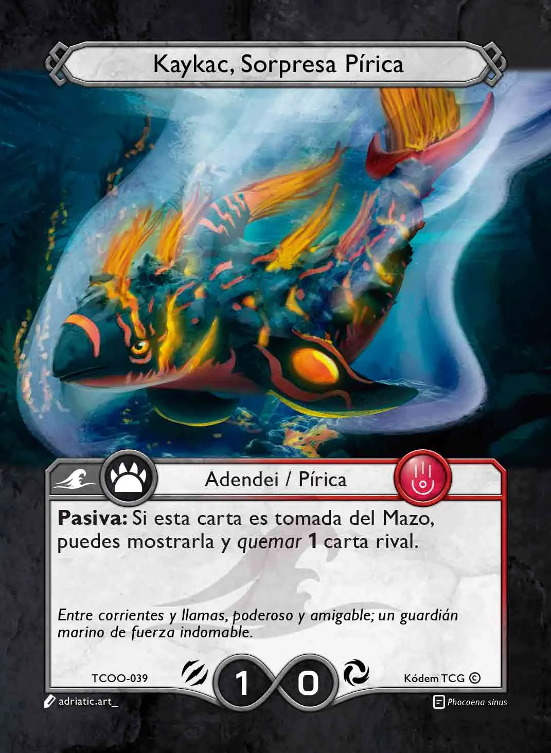 Kaykac, Sorpresa Pírica 「TCOO-039」「ES」